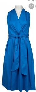 Ellen Tracy ultra blue  sleeveless dress size 10